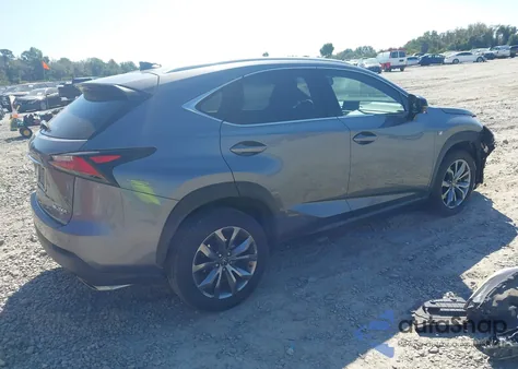 2015 Lexus Nx 200T F Sport from USA, damaged, VIN JTJYARBZ4F2008435